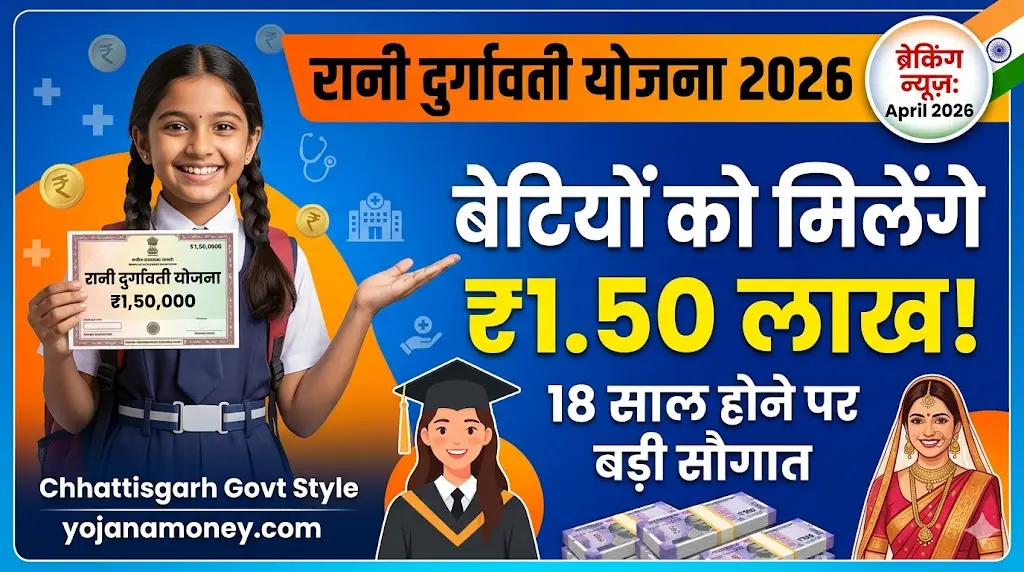 Rani Durgavati Scheme Chhattisgarh Daughters 1.50 Lakh Benefit Upon Turning 18