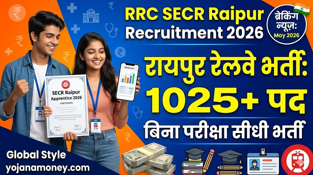 RRC SECR Raipur Apprentice Recruitment 2026